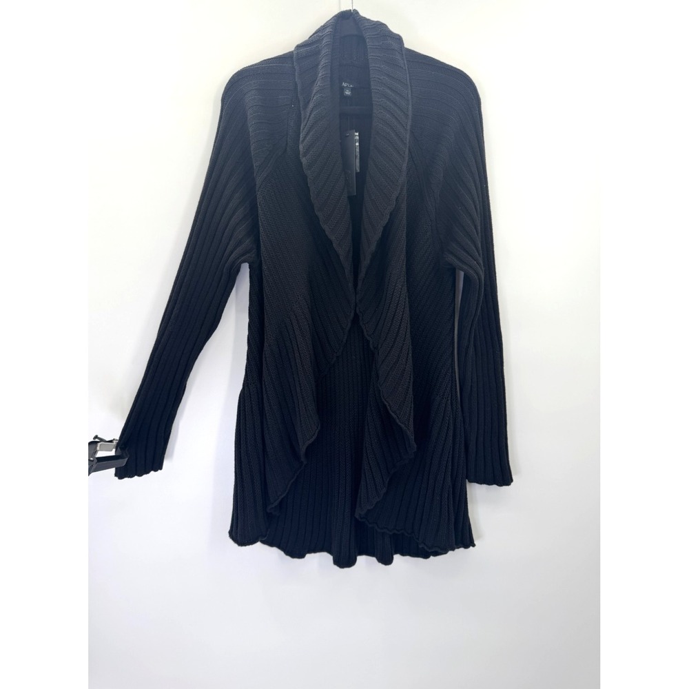 Apt 9 Deadstock Ribbed Knit Duster Afghan Cardigan XL Ruffle Penny Lane Bratz - Picture 9 of 16